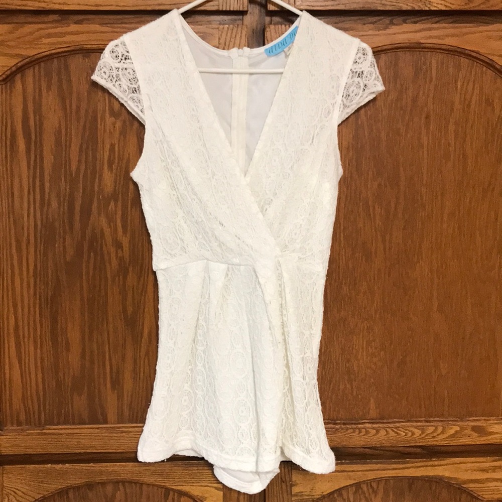White romper
